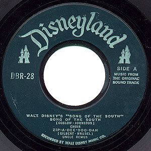 Disneyland Record Label DBR-28