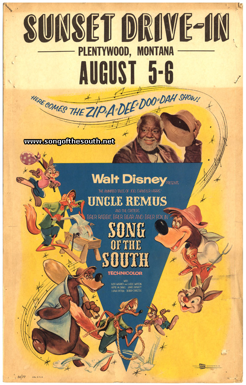 Song of the South Window Card