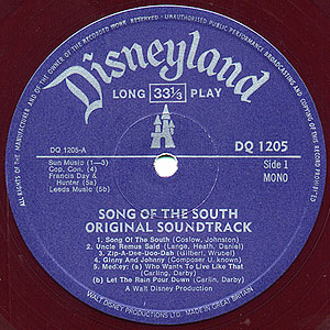Song of the South Original Soundtrack