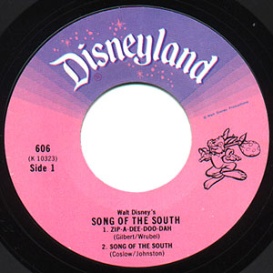 Disneyland Record Label 606