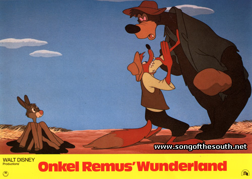 Complete set of 12 German "Onkel Remus' Wunderland" lobby ca...